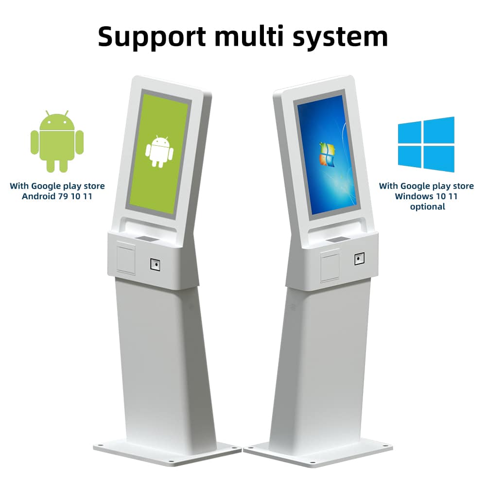 compact self ordering kiosk