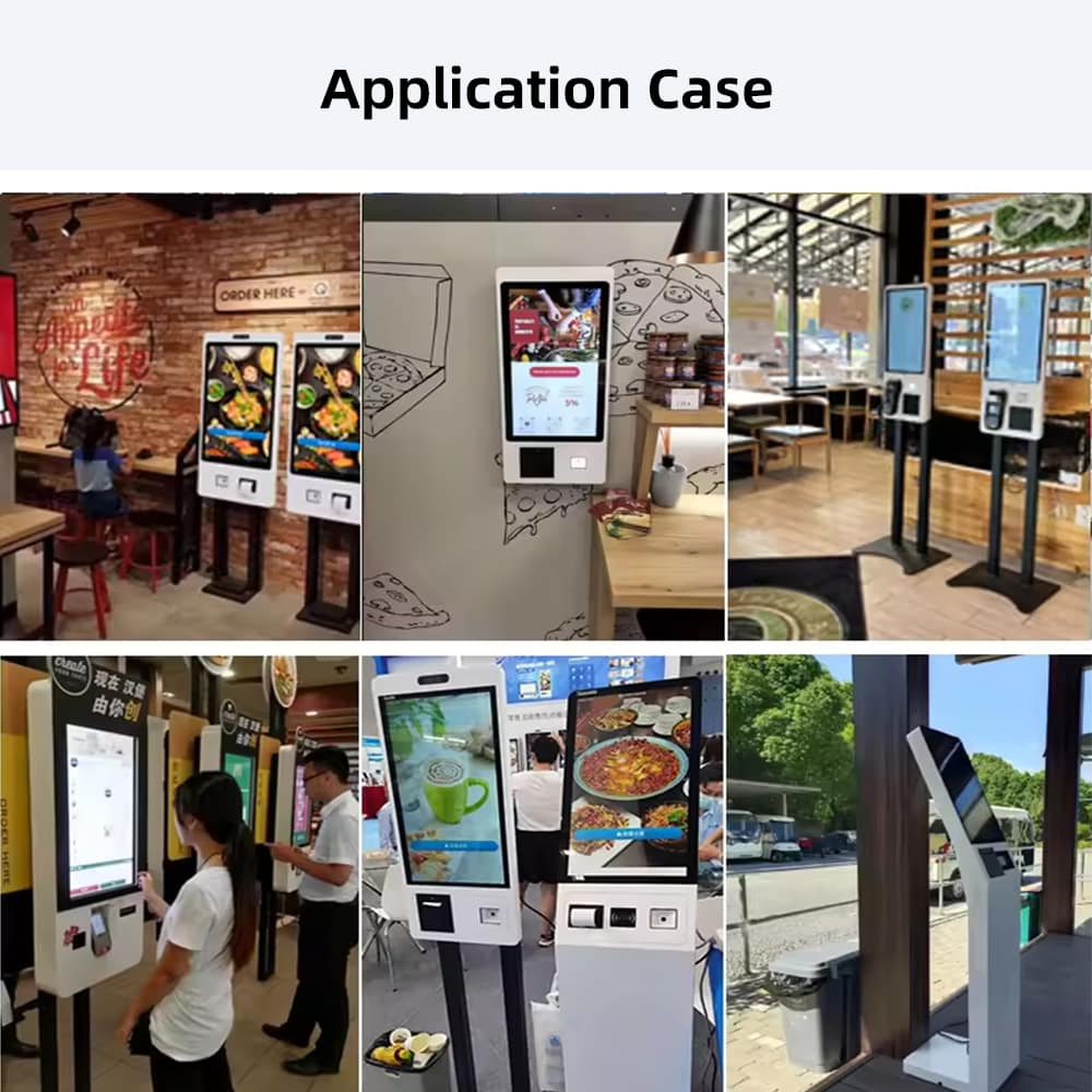 compact self ordering kiosk