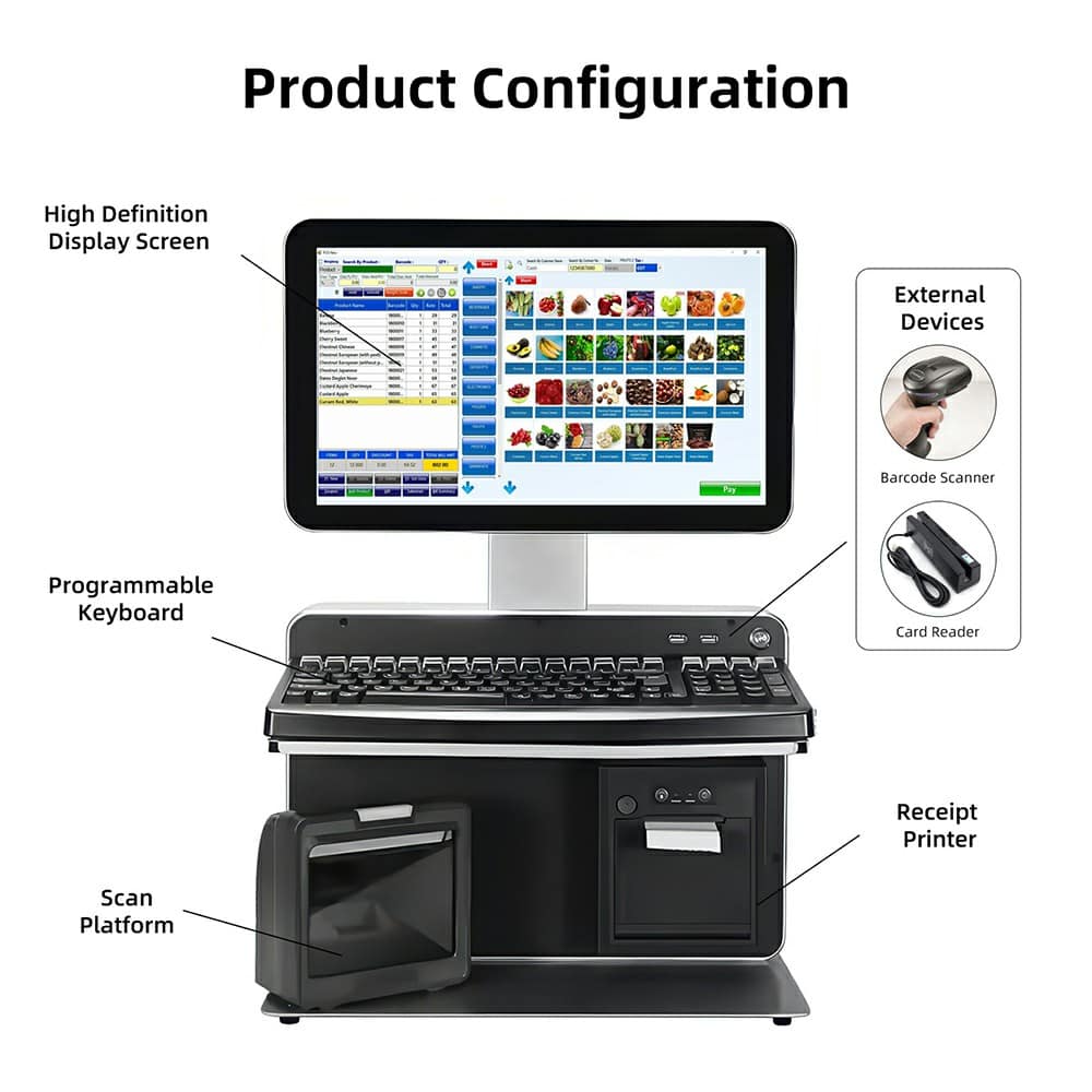 POS kiosk system